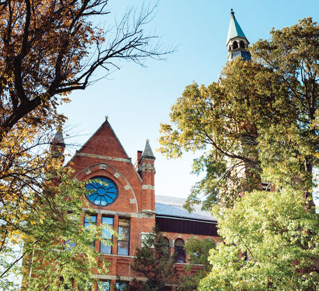 campus at Wittenberg University